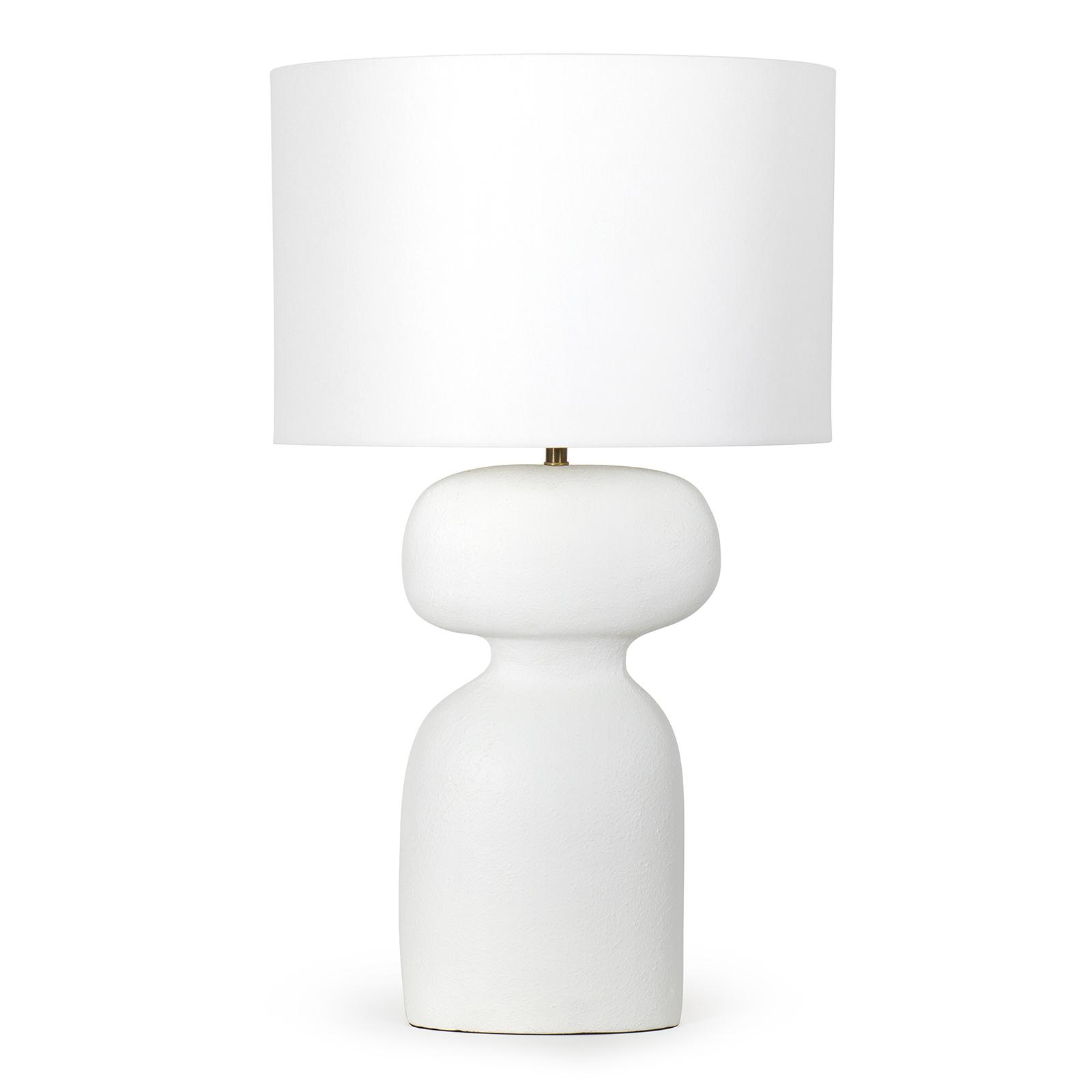 Bardot Metal Table Lamp White | Regina Andrew Detroit